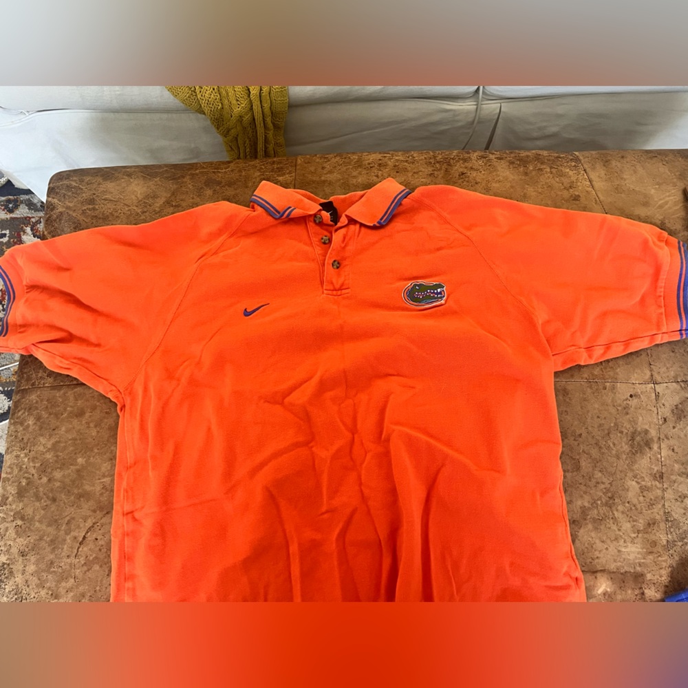 Nike Florida Gators Orange Polo